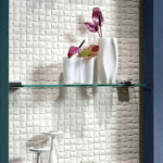 エコカラットプラス ヴィーレ 30角ネット張り ECP-30NET/WE3 ベージュ タイル(8ケース)　/ LIXIL INAX | LIXIL エコカラットプラス ヴィーレ 30角ネット張り ホワイト