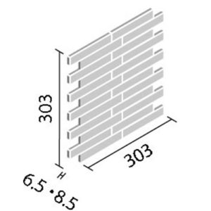 エコカラットプラス ECP-2515NET/GLN1~GLN4 リクシル グラナスライン 25×151角ネット張り （1ケースから販売）