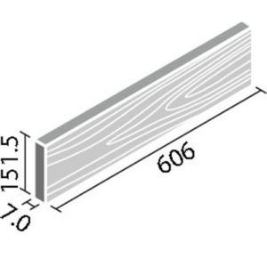 エコカラットプラス ECP-615/OAK1N~OAK4N リクシル ビンテージオーク 606×151角平（14枚入り1ケースから販売）