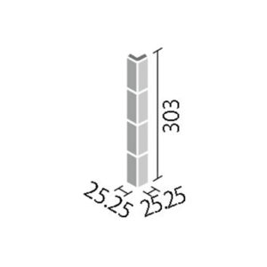 エコカラットプラス ECP-275N/90-14/RGS1~RGS3 リクシル ラフソーン 90°曲ネット張り（1ケースから販売）