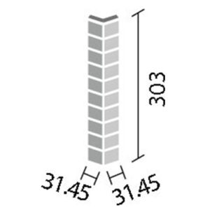 エコカラットプラス ECP-30N/90-14/WE1~WE4 リクシル ヴィーレ 90°曲ネット張り（1ケースから販売）