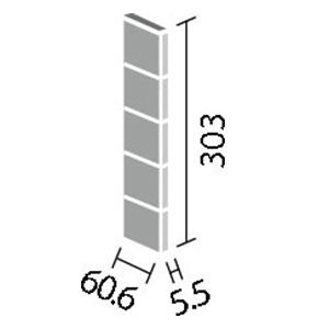 タイル ARW-60N1 リクシル アレルピュア ウォール ペトラスクエア 60角（納まり役物）ネット張り（1ケースから販売）