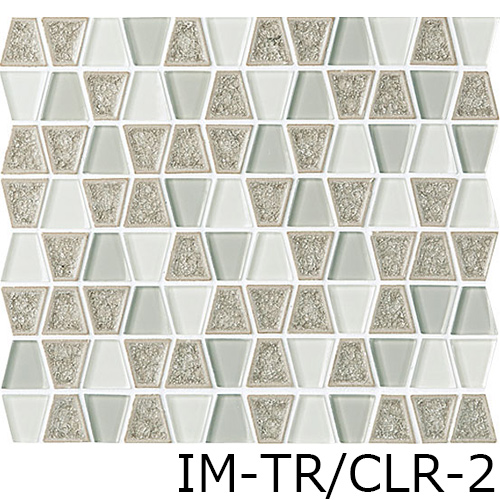 タイル IM-TR/CLR-1~CLR-3 リクシル ミックスモザイク コロリート 台形