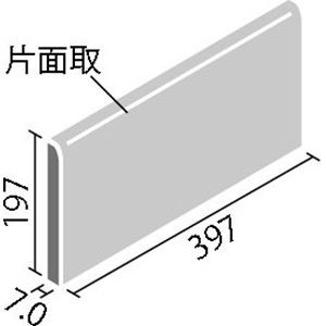 タイル ID-4260/ASM-1(U)~ASM-4(U) リクシル アソートマーブル 400×200mm角片面取（長辺） （1ケースから販売）