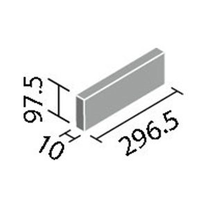 タイル IPF-310/GMS-1~GMS-4 リクシル グラムストーン 300×100角平 （1ケースから販売）