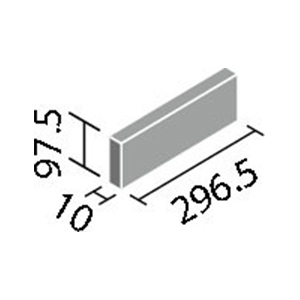 タイル IPF-310/MTC-1~MTC-4 リクシル メタルスタッコ 300×100角平 （1ケースから販売）