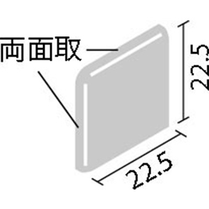 タイル IM-2565/NY1H リクシル インテリアモザイク ニュアンス 25mm角両面取（1ケースから販売）