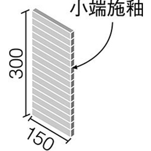 タイル IM-1526P1/LUG-11(R)~LUG-12(R) リクシル インテリアモザイク ルンゴ カラーミックス 150×20mm角ボーダー片面小端施釉（短辺）ネット張り （1ケースから販売）