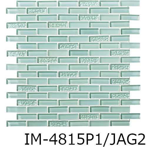 タイル IM-4815P1/JAG1~JAG4 リクシル ガラスモザイク ジャグズ 48×15 