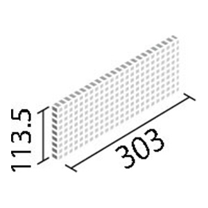 タイル JM-35NETB/B1~B2 リクシル ジュエリーモザイク 10mm角ボーダーBネット張り （1ケースから販売）