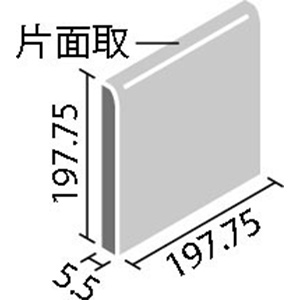 タイル LC-2060/1~10 リクシル ルシエル 200mm角片面取 （1ケースから販売）