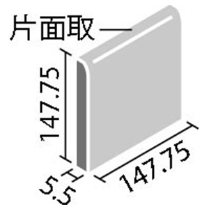 タイル CM-1560/1~7 リクシル セラマット・ネオ 150mm角片面取 （1ケースから販売）