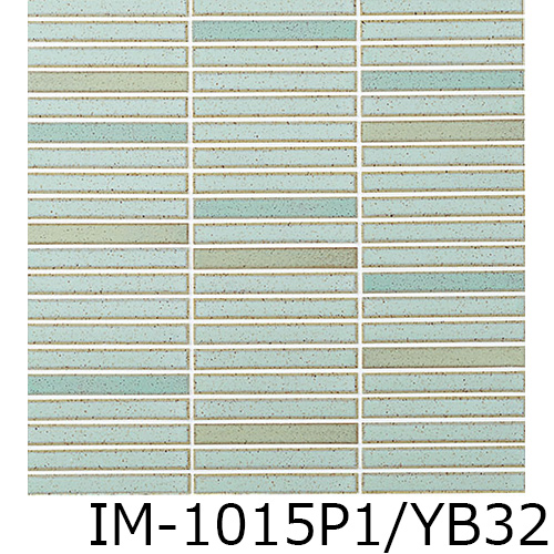 タイル IM-1015P1/YB11H〜YB32 リクシル インテリアモザイク 窯変