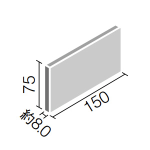 タイル IPW-1575/SMY-1~SMY-5 リクシル スモーキートーンⅡ 150×75角平 （1ケースから販売）