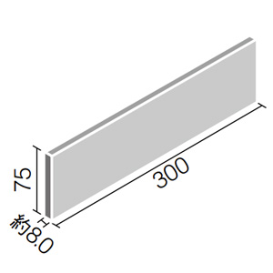 タイル IPW-375/SMY-1~SMY-5 リクシル スモーキートーンⅡ 300×75角平 （1ケースから販売）