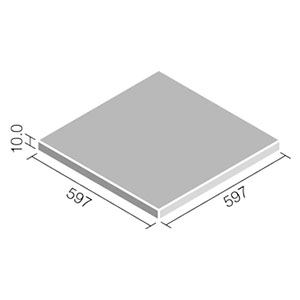タイル DTL-600N/PUL-11 リクシル パルピス 外床タイプ 600角平（1ケースから販売）