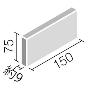 タイル DTL-1575/CNA-1~CNA-3 リクシル カリーナ 150×75角平（1ケースから販売）