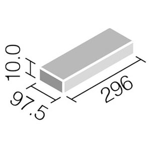 タイル DTL-310/CNC-1P~CNC-4P リクシル アイコニック 300×100角平(磨き面)（1ケースから販売）