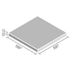 タイル DTL-600/OVE-1P~OVE-3P リクシル オーバーカム 内床タイプ 600角平(磨き面)（1ケースから販売）