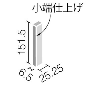 エコカラットプラス ECP-2515T/WZK1~WZK3 リクシル 和細工 25×151角片面小端仕上げ(長辺)（1ケースから販売）